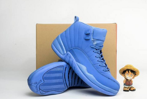 Air Jordan 12 Blue Suede